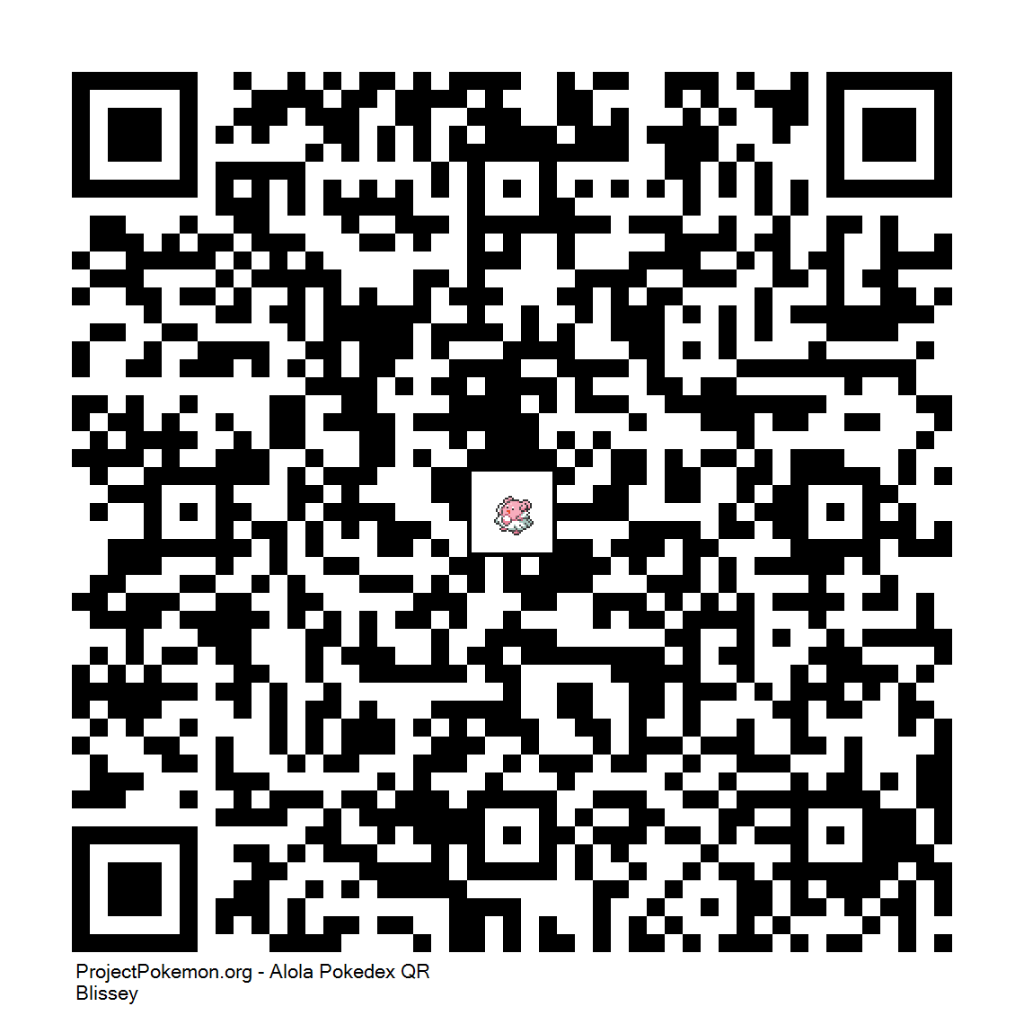 Cdigo QR de Blissey